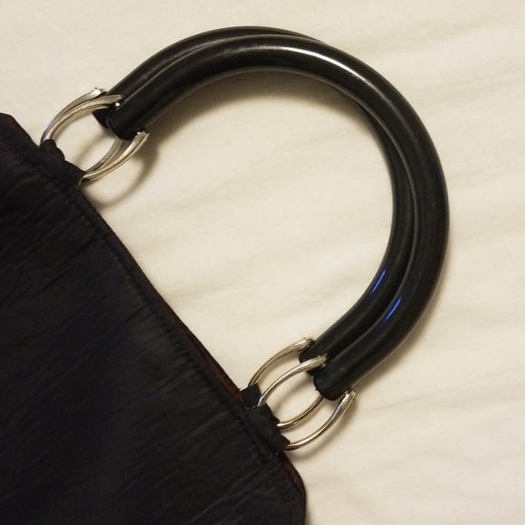 Vegan / boho hand embroidered midi purse - Picture 5 of 5